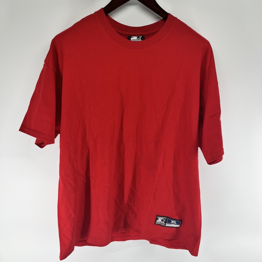 Retro Starter T shirt XL Red